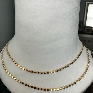 Chic Gold-Tone Necklace